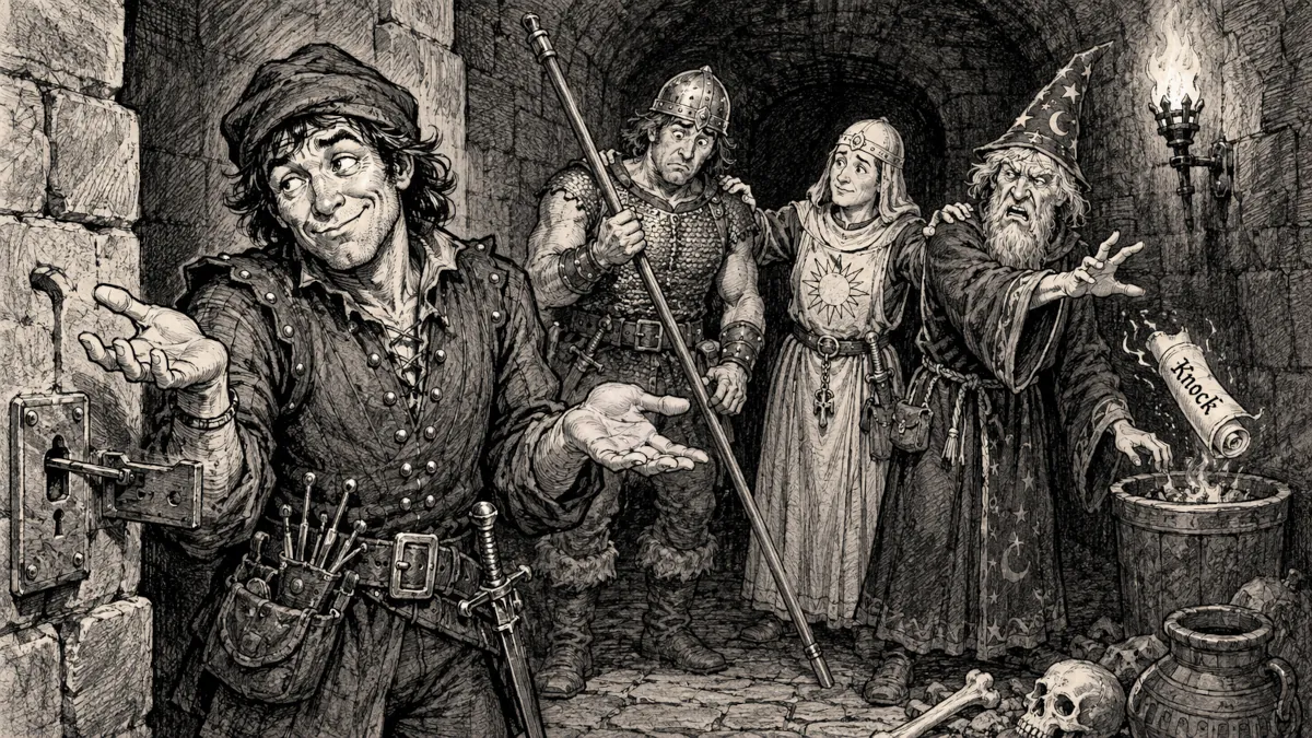 Featured image for I blame the BECMI Thief class for all of DnD's problems