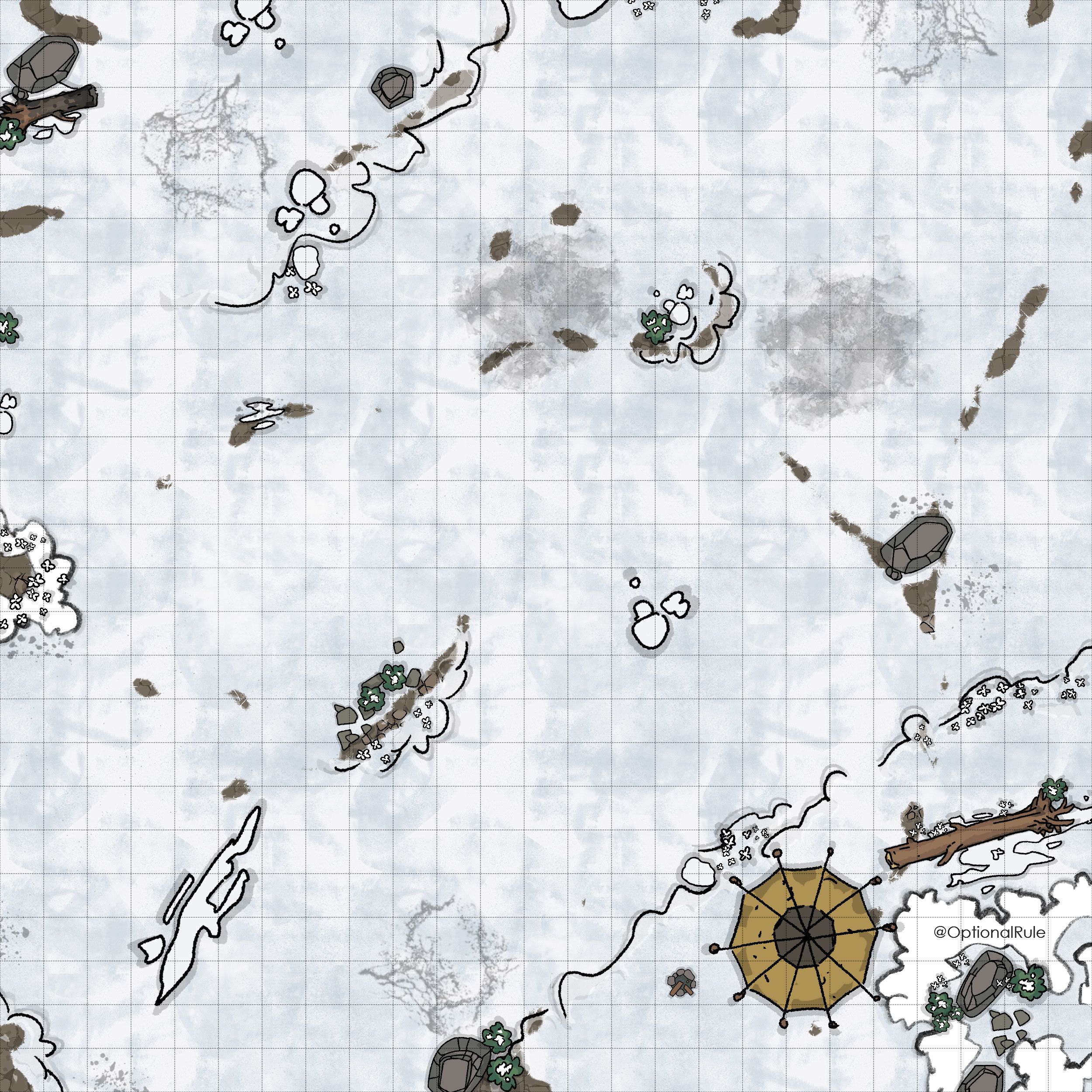 Featured image for Winter Camp Map